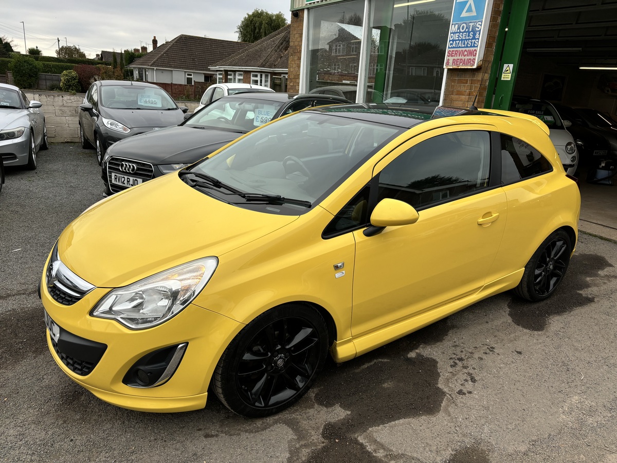 VAUXHALL CORSA 1.2 LIMITED EDITION